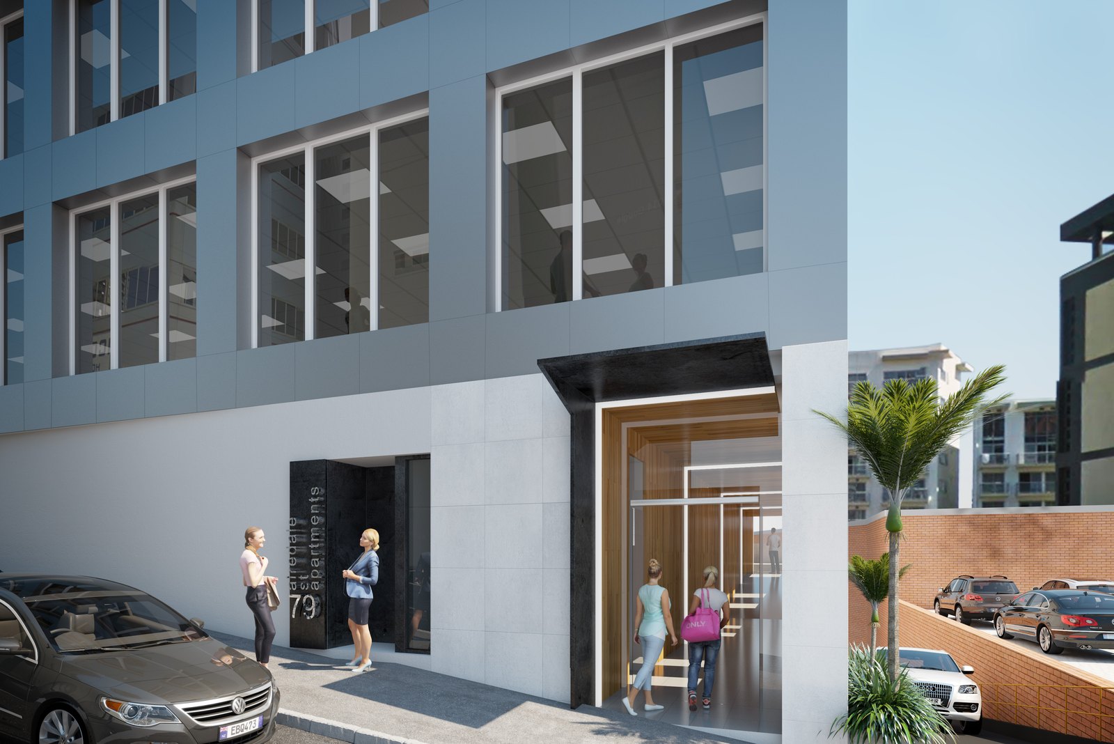 79 Airedale Street — scheme view